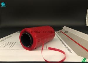 China Red Envelope Tear Strip Tape / Hot Melt Adhesive Tearable Packing Tape wholesale