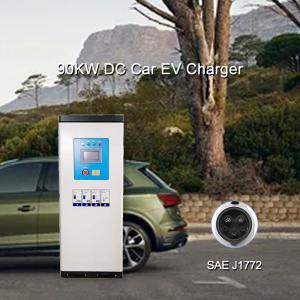 China outdoor Commercial 90KW DC Car EV Charger Station For Cars SAE J1772 wholesale