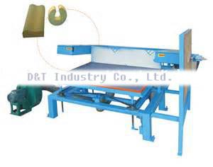 China Manual Pillow Foam Contour Cutter 3.8kw , Polyurethane Foam Cutting Machine on sale