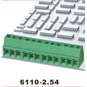Brase Terminal Block Connector PA66 PCB Terminal Block