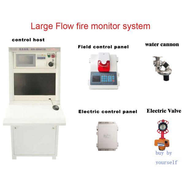 Zdms Series Automatic Water Cannon For Firefighting System Design And Installation
