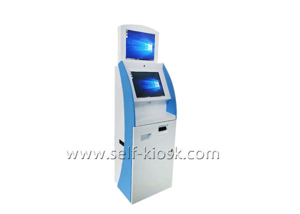 Quality Self Service Bitcoin ATM Machine With Barcode Scanner And Bill Validator for sale