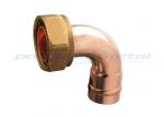 20 Inch End Feed Fittings Brass Straight Tap Connector Elbows / Tees / Reducers