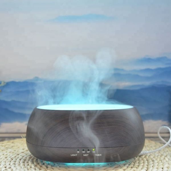 China Portable Aromat Difusor 500Ml Ultrasonic Aromatherapy Essential Oil Diffuser With Remote Control wholesale
