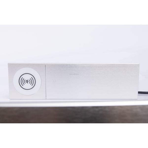 100-240V Power Conference Table Top Desktop Electrical Outlet RJ45 Cat6 Port