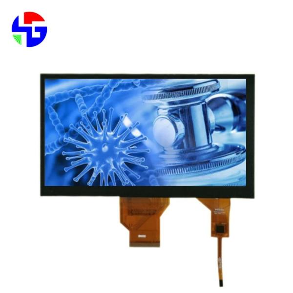 800x480 Monitor LCD Touch Screen 7 Inch RG Interface TN 12 O'Clock Super Wide