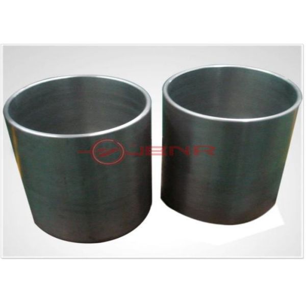 Silver Grey Tungsten Crucible , Sintering Tungsten Cup For Crystal Grower