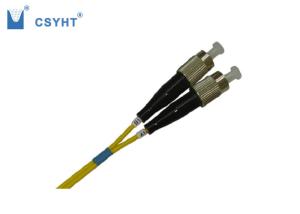 China Duplex Fiber Optic Patch Cord , FC UPC SM FC APC Patch Cord Good Repeatability on sale