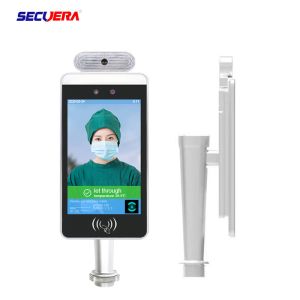 China Access Control Walk Through Temperature Scanner Thermometer Biometric Machine wholesale