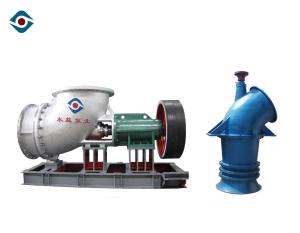 Large Volume Propeller Horizontal Axial Flow Pump , Single Stage Pump For Irrigation