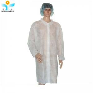 China Blue Disposable Protective Wear Gown 100% Polypropylene For Industrial wholesale