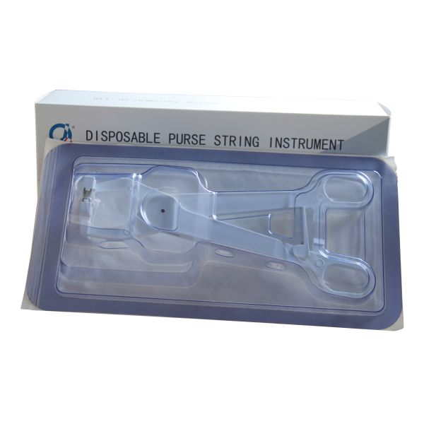 Surgical Disposable Purse String Stapler Surgery Suture Plastic Nylon Material
