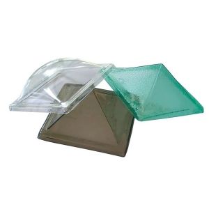 China Heat Formed Pyramid / Dome Skylight Roofing 100 % Polycarbonate Material wholesale