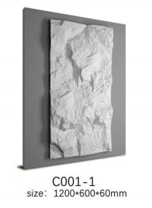 Easy To Install PU Faux Stone Panel Fireproof And Versatile Design