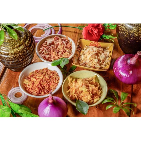 Yellowish 30*30mm Delicious Crispy Fried Onion