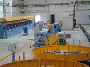 Plain Surface 1860 Mpa PC Strand Machine Stabilizing Line With Induction Heating