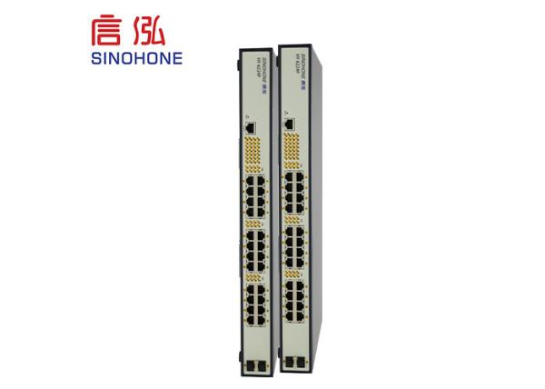 Quality Gigabit Monitoring Fiber Optic Network Switch 30 W POE Power STP Protocol for sale