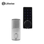 APP Control Remote Front Door Lock , Smart Bluetooth Self Locking Door Lock