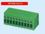 Industrial Screw Type PCB Terminal Block WT105R Spacing 5.0 / 7.5 Mm