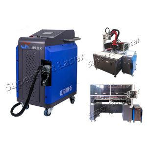 220V 100W Laser Cleaning Portable Rust Removal Machine