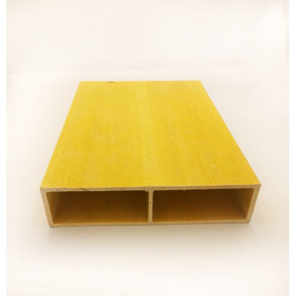 Smooth 6m Span GRP FRP Plastic Purlin for Roof Panel Support Frame High Load Capacity