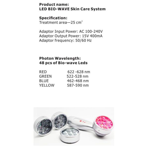 BF8005 Beauty Light Therapy Acne Treatment Handheld Led Therapy Lifting Led Light Therapy Home Use