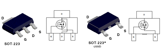 NDT456P Rectifier Diode P-Channel Enhancement Mode Field Effect Transistor