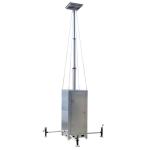 Customized Mobile Surveillance Units With LED Lighting And Camera Secturity