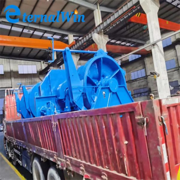 Marine Hydraulic Cable Winder 1-75ton With Customized Rope Capacity
