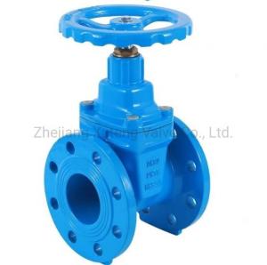 China DN15-400 Ductile Iron Resilient Seat GOST Industrial Control Gate Valve Flanged 4 Inch wholesale