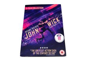 China John Wick: Chapter 3 Film Collection Boxset DVD Movie Action Adventure Thriller Series Film DVD wholesale