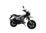 125cc / 150cc 4 Stroke Gas Dirt Bikes White Plastic Body Black Alloy Wheel