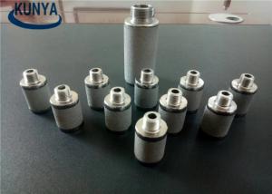 China Titanium Rod Cartridge Water 0.2um Backwash Sintered Metal Powder Filter SS Mesh wholesale