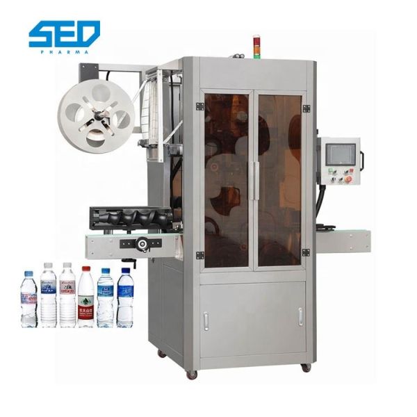 1.5KW 100bpm Flat Labeling Machine For Round Bottle