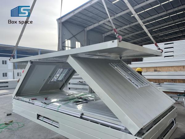 Quality Tiny House Z Foldable Container House Modular Prefab Office Dormitory Folding Container House for sale