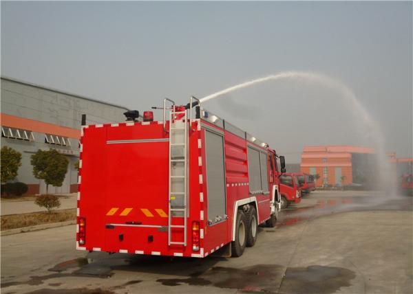Quality HOWO Chassis Four Stroke Intercooled Engine Modern Foam Tender Fire Engine for sale
