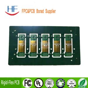China Custom FPC Printed Rigid Flexible PCB Circuit Board Blue Multilayer wholesale