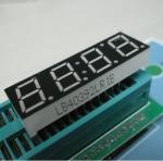 Red Yellow 4 Digit 7 Segment LED Display For Timer Clock 500mm