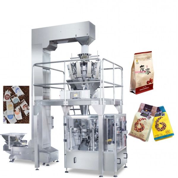 ZH-GD8 Doypack Zipper Pouch Packing Machine Automatic Form