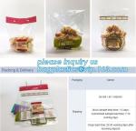 wicket bread bag,reusable customized transparent wicket ice cube bags,clear