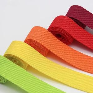 China Budget-Friendly Custom-Width Polypropylene Colored Webbing Tape OEM Solutions for Temperature Resistance up to 120°C wholesale