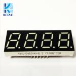 0.8 Inch 7 Segment 4 Digit LED Display Custom Size SGS Approved
