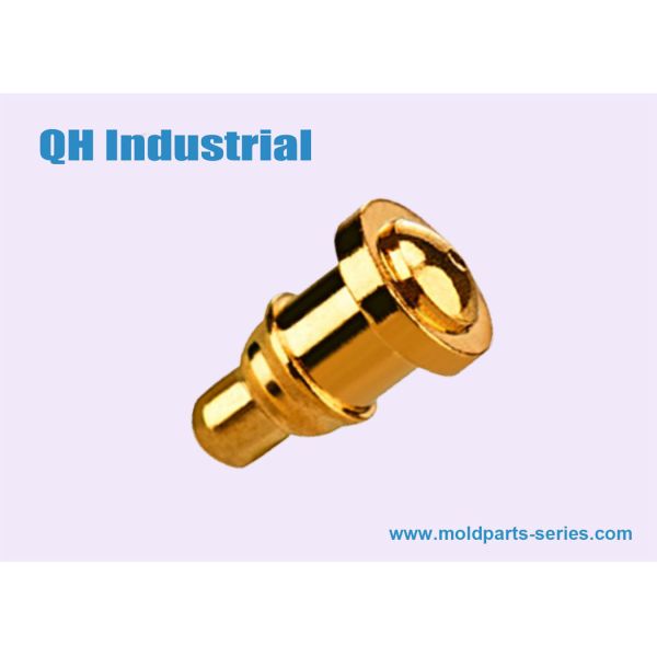 Pogo Pin,DIP Test Probe Brass Pogo Pin, Gold-Plated Single Spring Loaded Pin,1A,5A to 8A Pogo Pin China Supplier