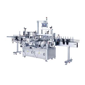 China Three - Label Bottle Sticker Labeling Machine For Round Bottleneck Labeling wholesale