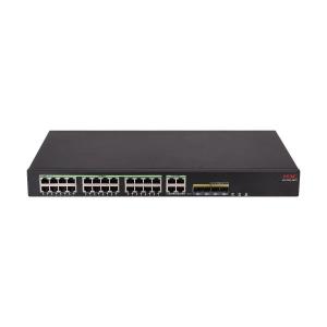 China Industrial-Grade Ethernet Switch With 24x100M &amp; 4x1G Ports , Wide-Temp Support For Harsh Environments wholesale