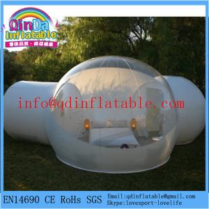 China QinDa Inflatable outdoor camping bubble tent for sales transparent tent wholesale