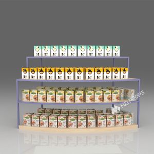 China M2-C4 Robust Structure Transparent Display Island For Promotion In Maternity & Baby Store wholesale