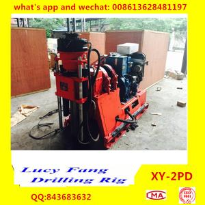 China Made Portable Soil  Core Sampling Drilling Rig XY-2PD wth HQ accessories and SPT Equipment