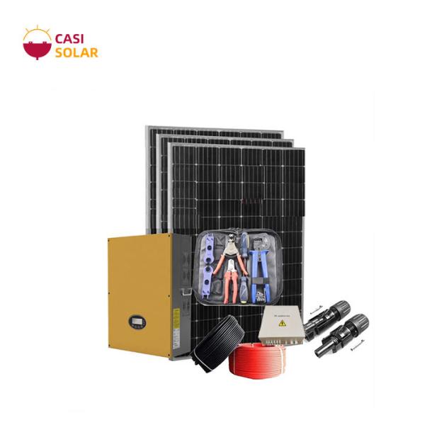 Quality ISO14001 On Grid Solar Power System 30KW Solar Complete Set for sale