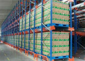 China Warehouse Racking Shelves use Pallet Runner or Radio Shuttle on Pathway wholesale